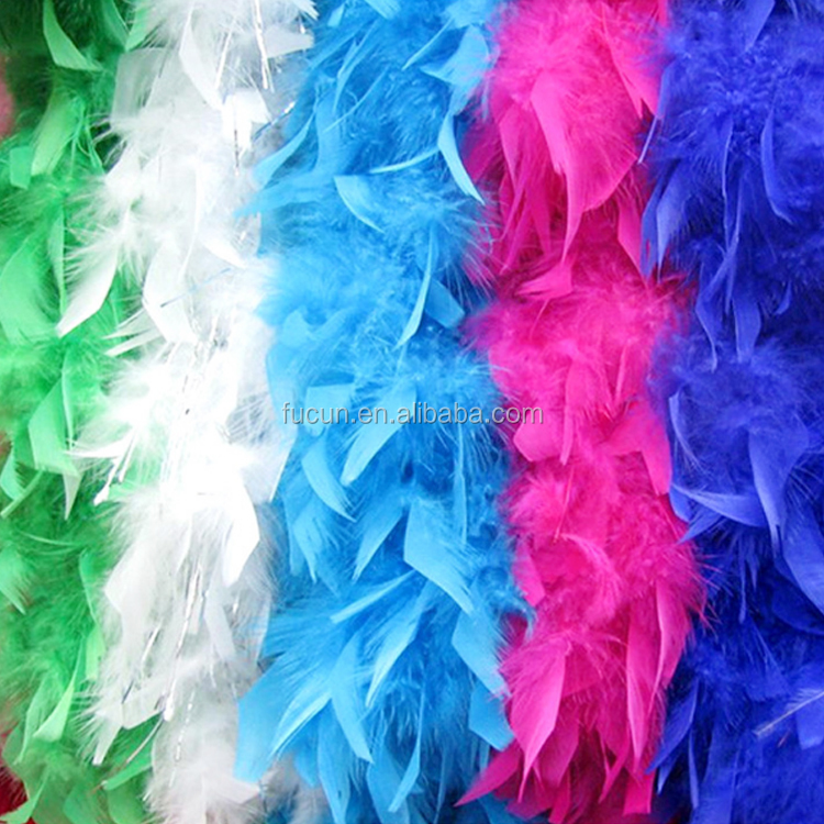 2Yard Soffici Piume di Marabù di Tacchino Boa 38g-90g Plumas Colorate Vesto Scialle Mestiere Decorazione della festa nuziale Accessori per costumi da cuco 15 2Yard Soffici Piume di Marabù di Tacchino Boa 38g-90g Plumas Colorate Vesto Scialle Mestiere Decorazione della festa nuziale Accessori per costumi da cuco 15