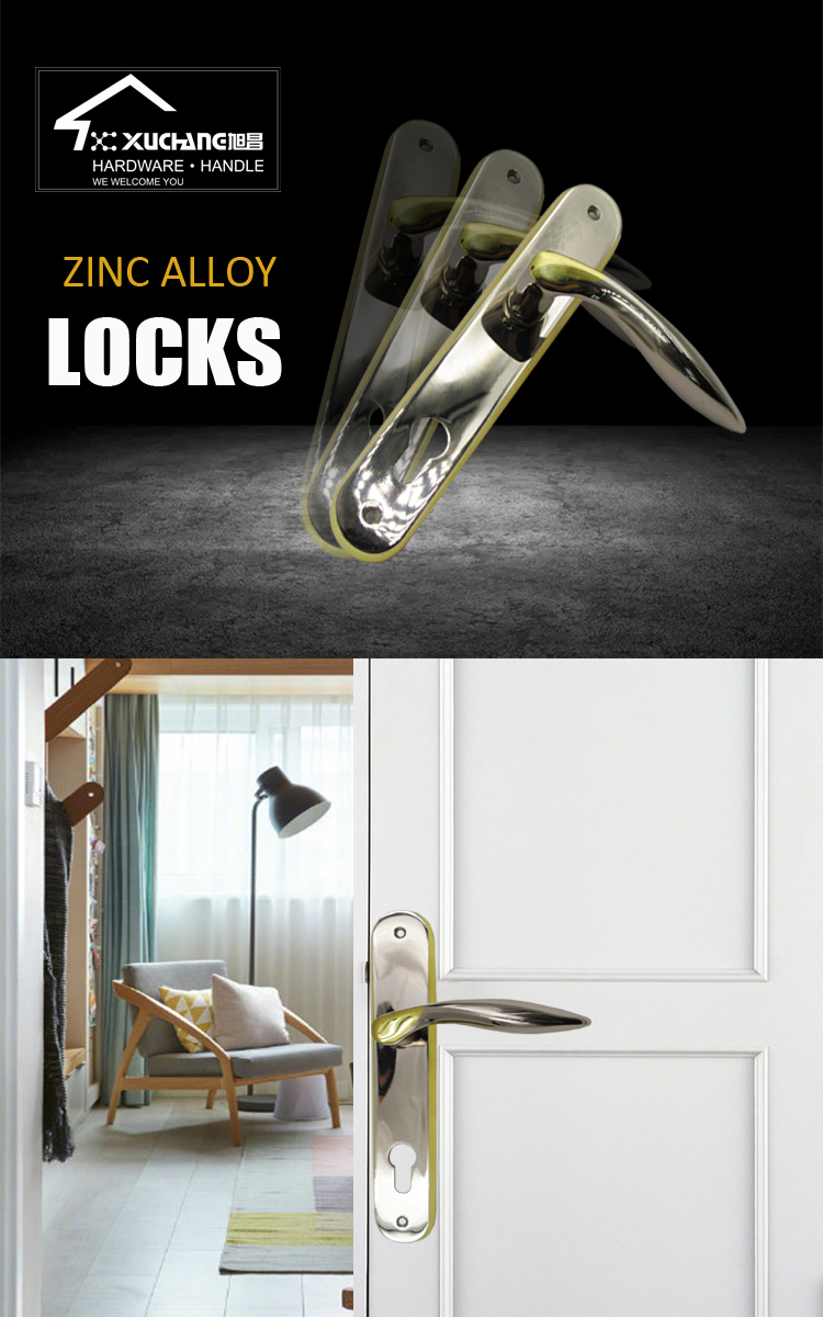 Hot Sales  wholesale  low price hot sale iron panel aluminum brass pull door handle door locks