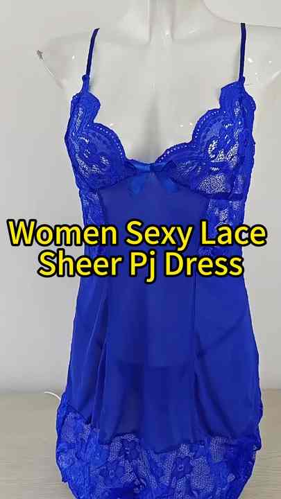 Women Lingerie Lace Chemise Sleepwear Slutty Naughty Babydoll Sexy Mesh  Deep V Teddy Lingerie for Sex Play