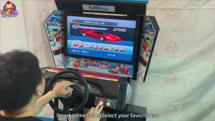 2025 Newest Arcade Video Game Racing Car Simulator for Children 1 ...