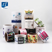 High Quality Custom Printing packaging labels Vinyl Logo Stickers roll Adhesive Waterproof Product Label Sticker