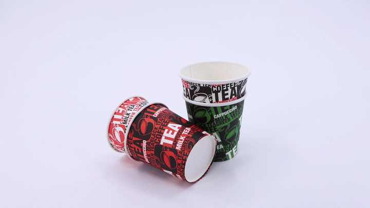 Eco-friendly Disposable 6oz Coffee Cups Single Wall Hot Coffee Tea Cup ...