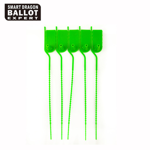 Disposable Self Locking Pull Tight Security Ballot Box Plastic Seal