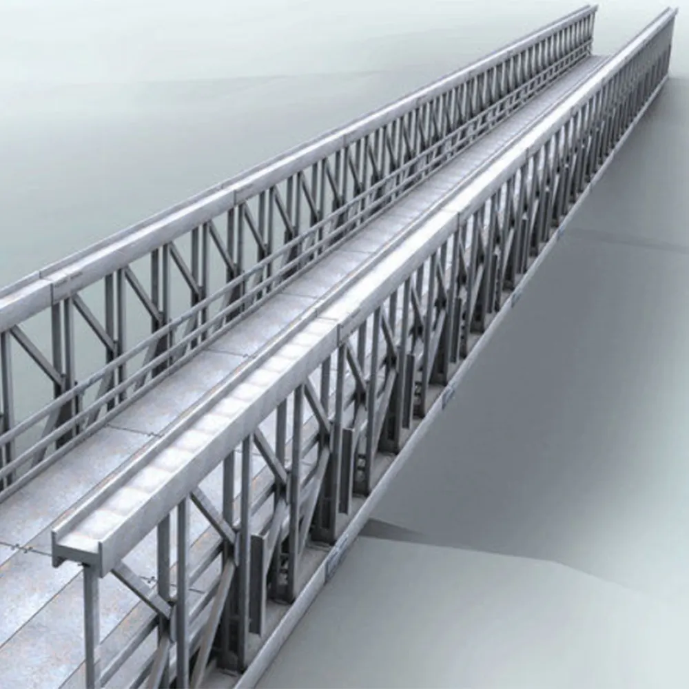 Удлиненный переход. Металлическая ферма моста. Мостовые металлоконструкции. Металлические пешеходные мосты. Балочный металлический мост.