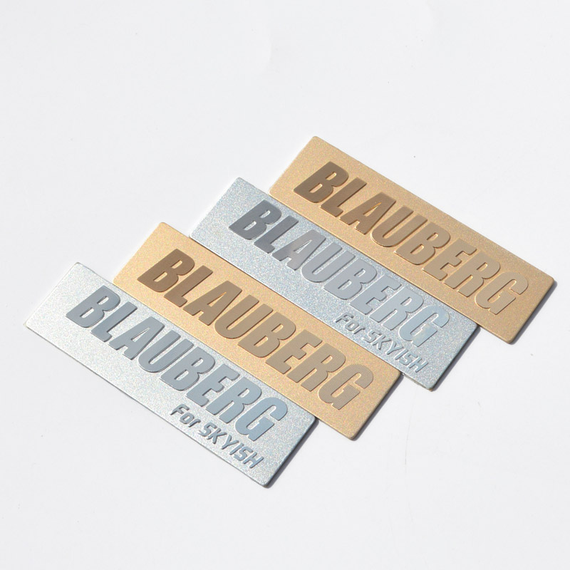 anodised aluminium plant labels