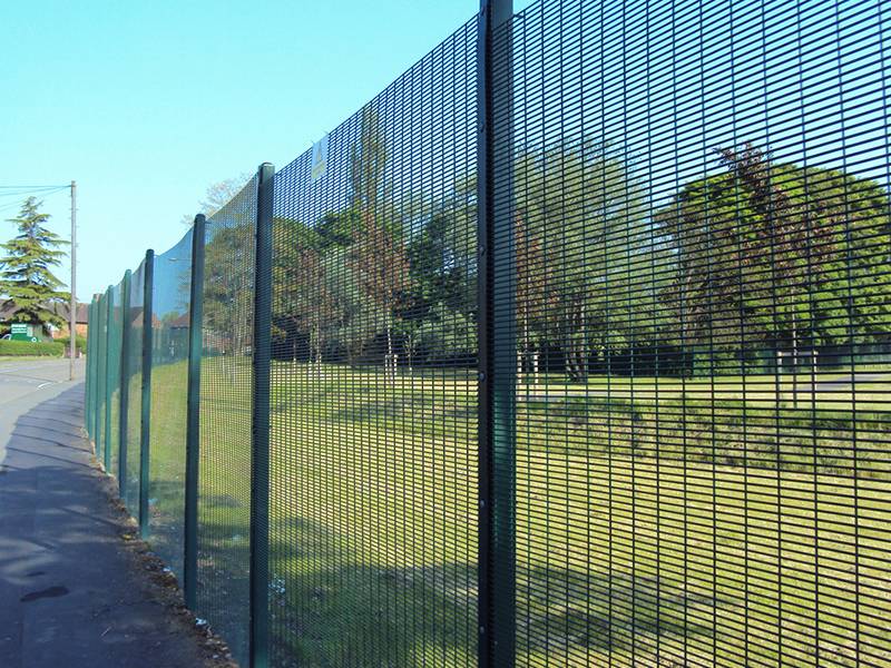 Green 358 Anti Climbing Fence No Blind Spots For Protection Fence