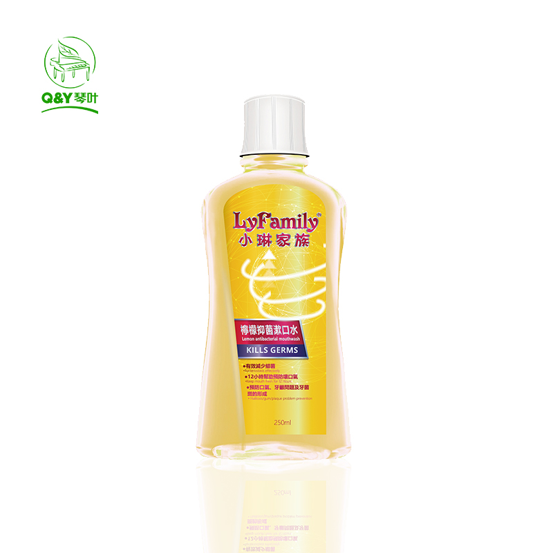 Qinye ежедневное использование органического кокосового масла и лимонного полоскания рта