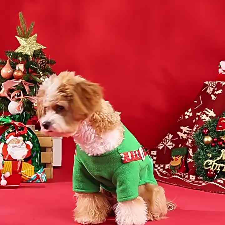 dog christmas dress medium Christmas/Winter Holiday Dog dress Small/medium