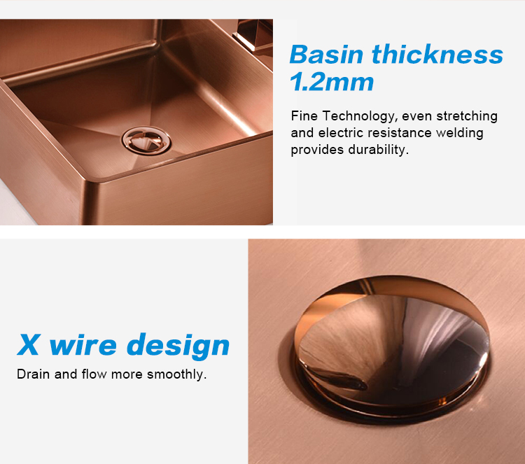 Quality Assurance Large Size Design 304 Stainless Shape Hand Basins Wash Basin