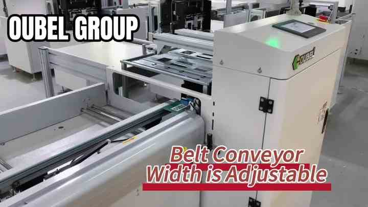 Pcb Unloading Frame Dual Rails PCB Unloader Conveyor PCB Magazine Rack Unloader PCB Loader ...