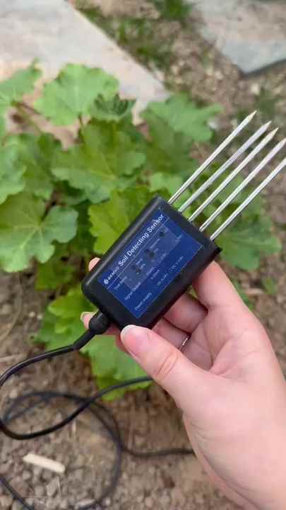 ガーデン農業用土壌マルチパラメータセンサー - 温度、湿度、pH