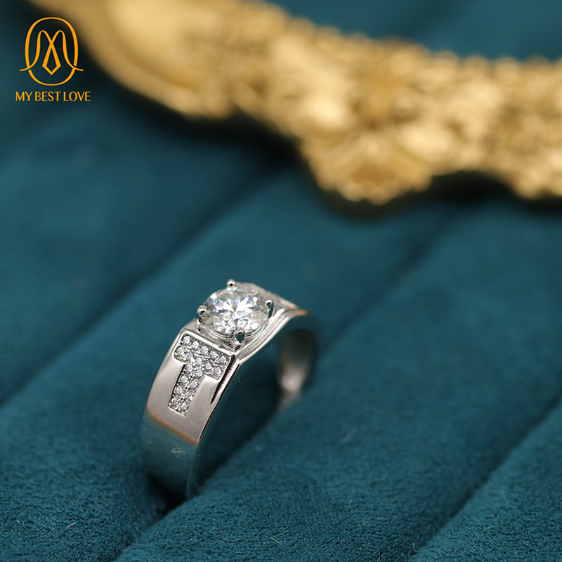 AAA Gems Engagement Diamond Rings Women Moissanite 925 Sterling Silver Rings for Women