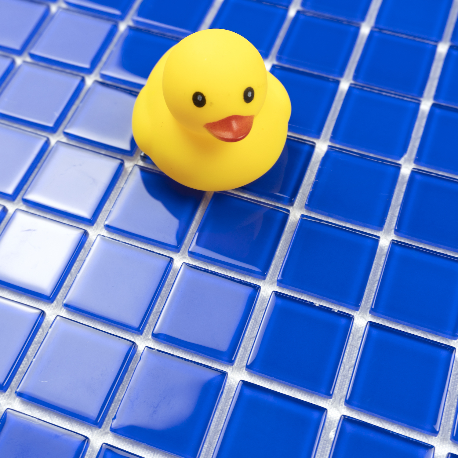 Wholesale Factory Price Blue Glossy Surface Pool Mosaic Foshan Glass Tile For Swimming Pool Projects
