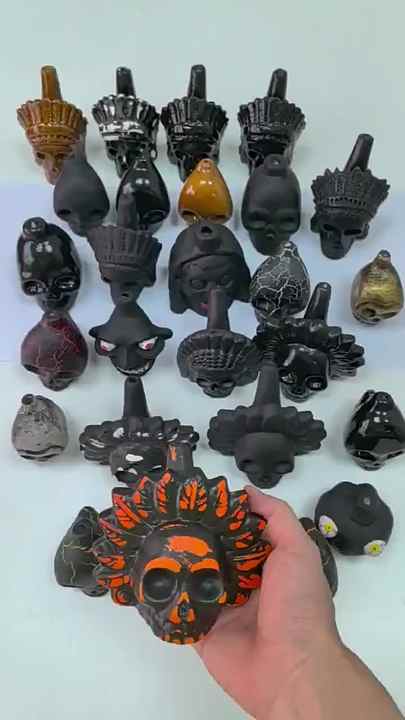 Authentic Aztec Ocarina - Death Ghost Whistle Prank Gift
