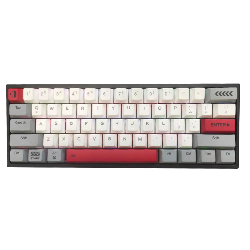 Горячая Распродажа 2021, игровая rgb клавиатура rk61, игровая клавиатура для компьютера