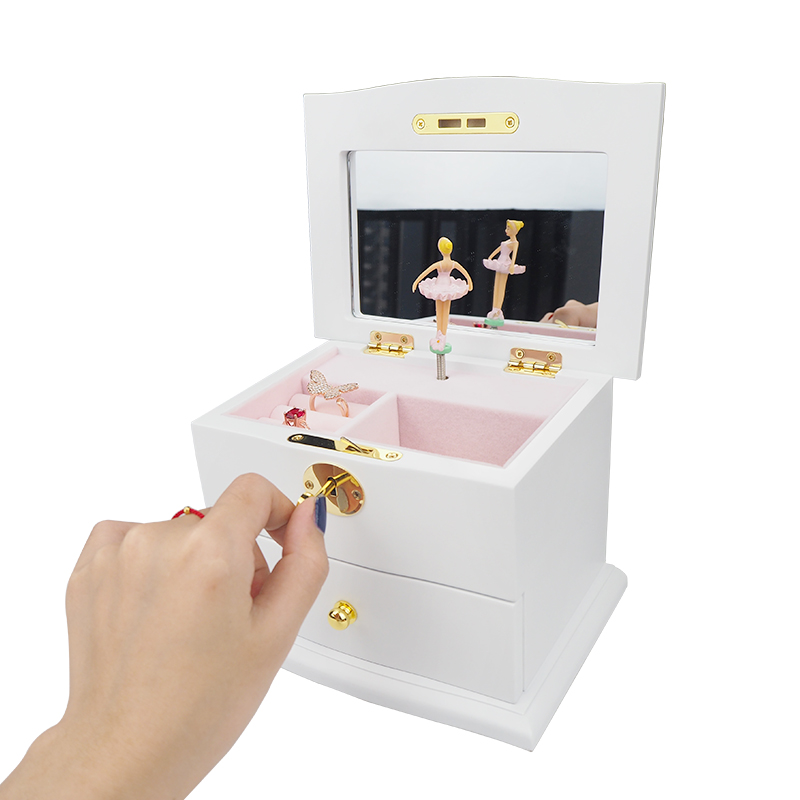 Crystocraft танцевальная балерина фигурка балетная Музыкальная шкатулка с кристаллами от Дня Святого Валентина подарок на день рождения для девушки