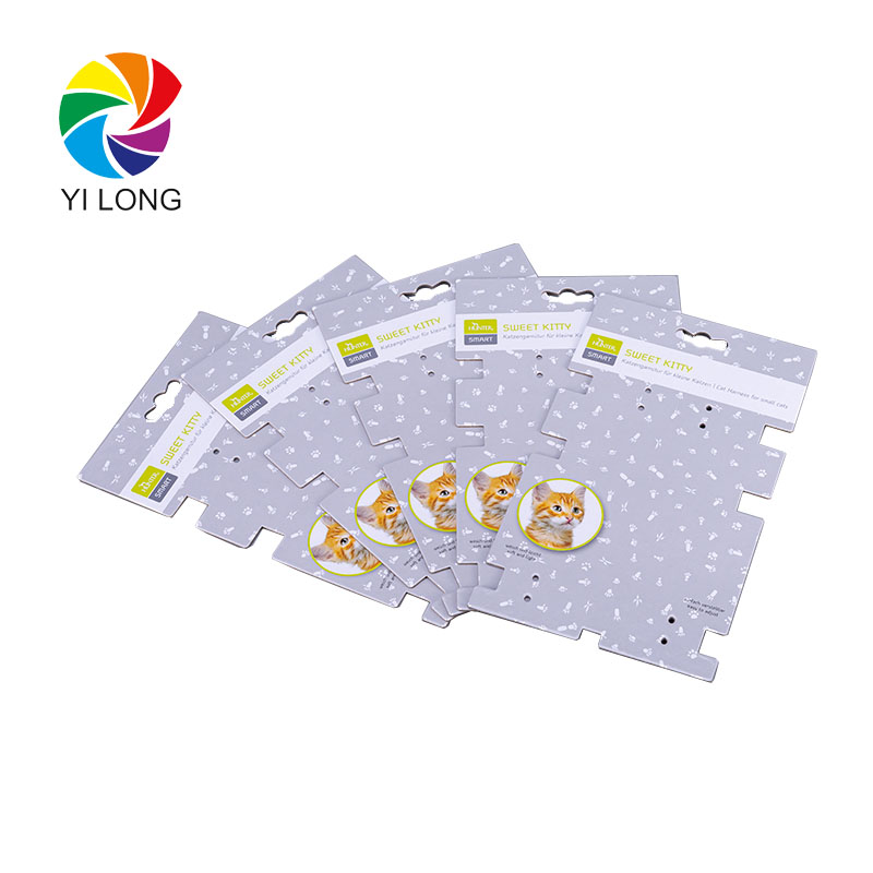Art parper Offset Printing Label Header Hanger Card Custom Made Size And Design Colorful Printing 10X4cm PP Lamination