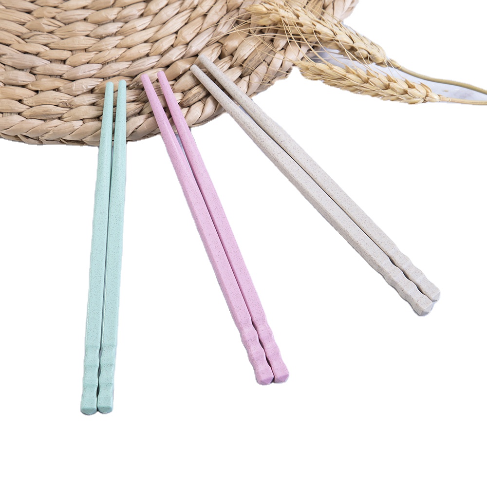 2021 китайская фабрика, лидер продаж, палочки для еды из пшеничной соломы с низким содержанием углерода