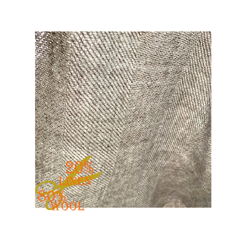 Японская Натяжная и блестящая шерсть, льняной легкий текстиль, флисовая ткань