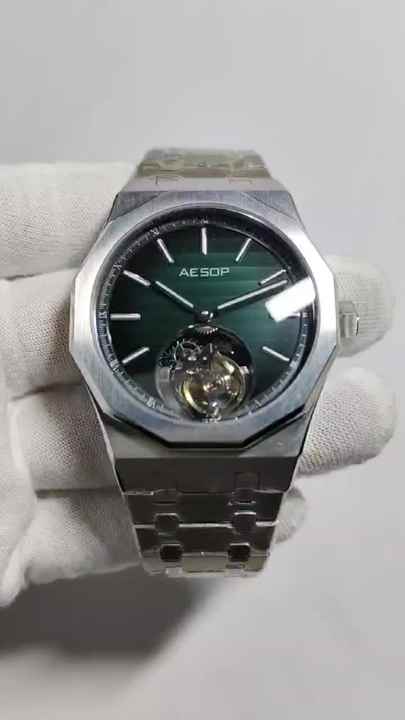 Aesop Classic Fashion Luxury Real Tourbillon Watches Men's