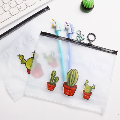 Оптовые Заказные печатные А4 матовые пвх документы файл мешок