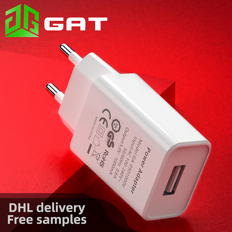 Зарядное устройство KC KCC для мобильных телефонов, 5 В, 1 А, 5 В, 2 А