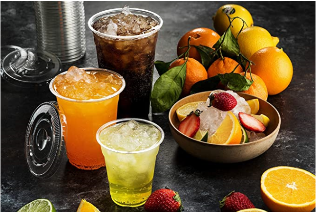 Disposable PP Heat Preservation Cup 12oz Boba Hot Tea Cups