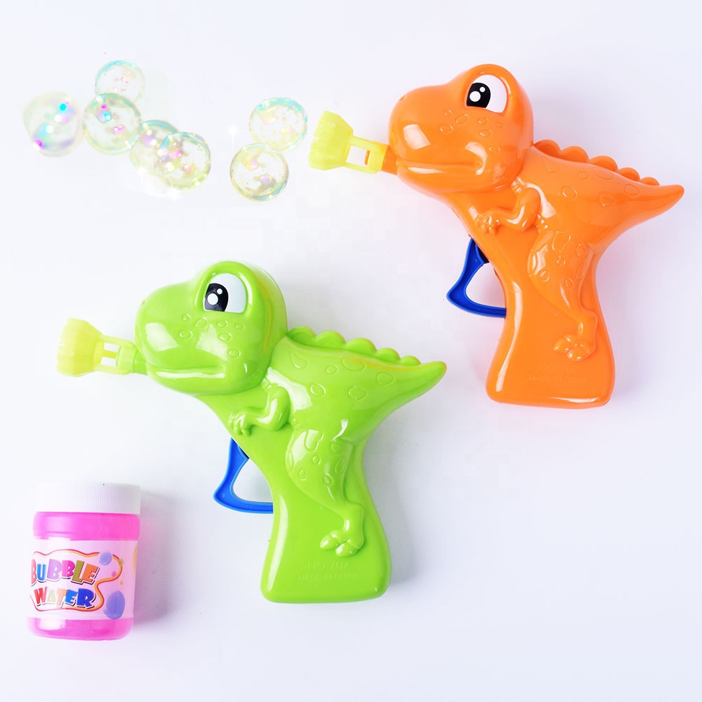 Kids Hand Bubbles Gun Blowing Toys With Bubble Solution Summer Outdoor Activity