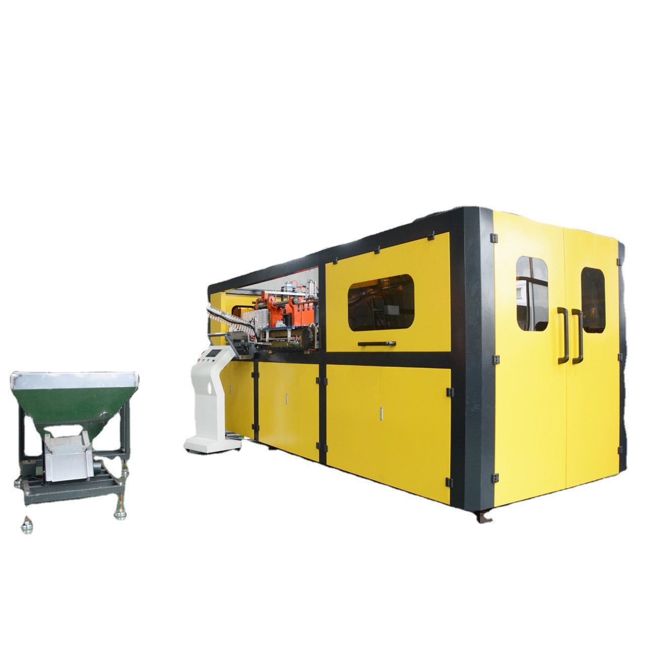 4 полости маленькая пластиковая ПЭТ бутылка Полностью Автоматическая выдувная формовочная машина