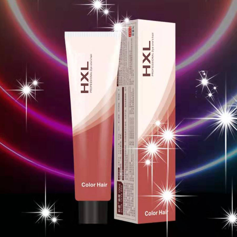 HXL крем с низким содержанием аммиака для волос, не нужно отбеливать перед нанесением