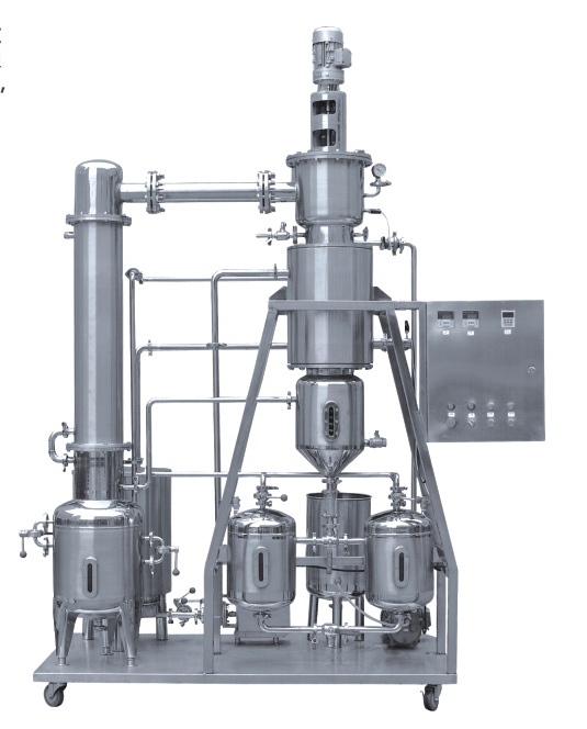 Высокоэффективное масло TFE CBD для удаления антоцианина астаксантина, спиртовое пленочное испаритель