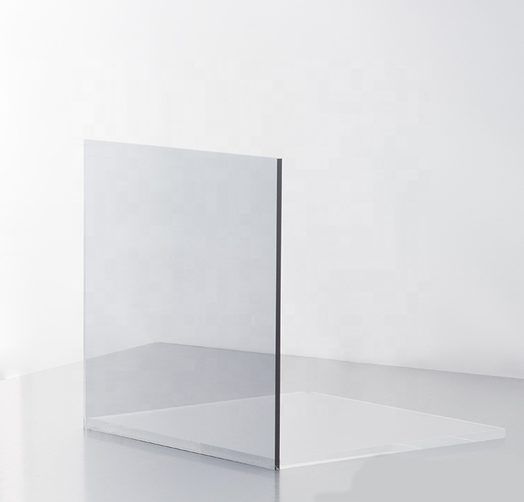 1/8 厚 12x 12 "灰色烟熏 plexi 玻璃丙烯酸板材