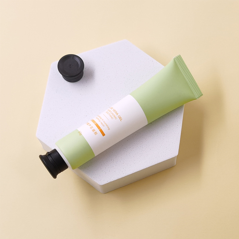 Индивидуальный размер 50 мл пластиковая трубка для сжатия Косметическая трубка для сжатия крема для рук алюминиевая пластиковая трубка