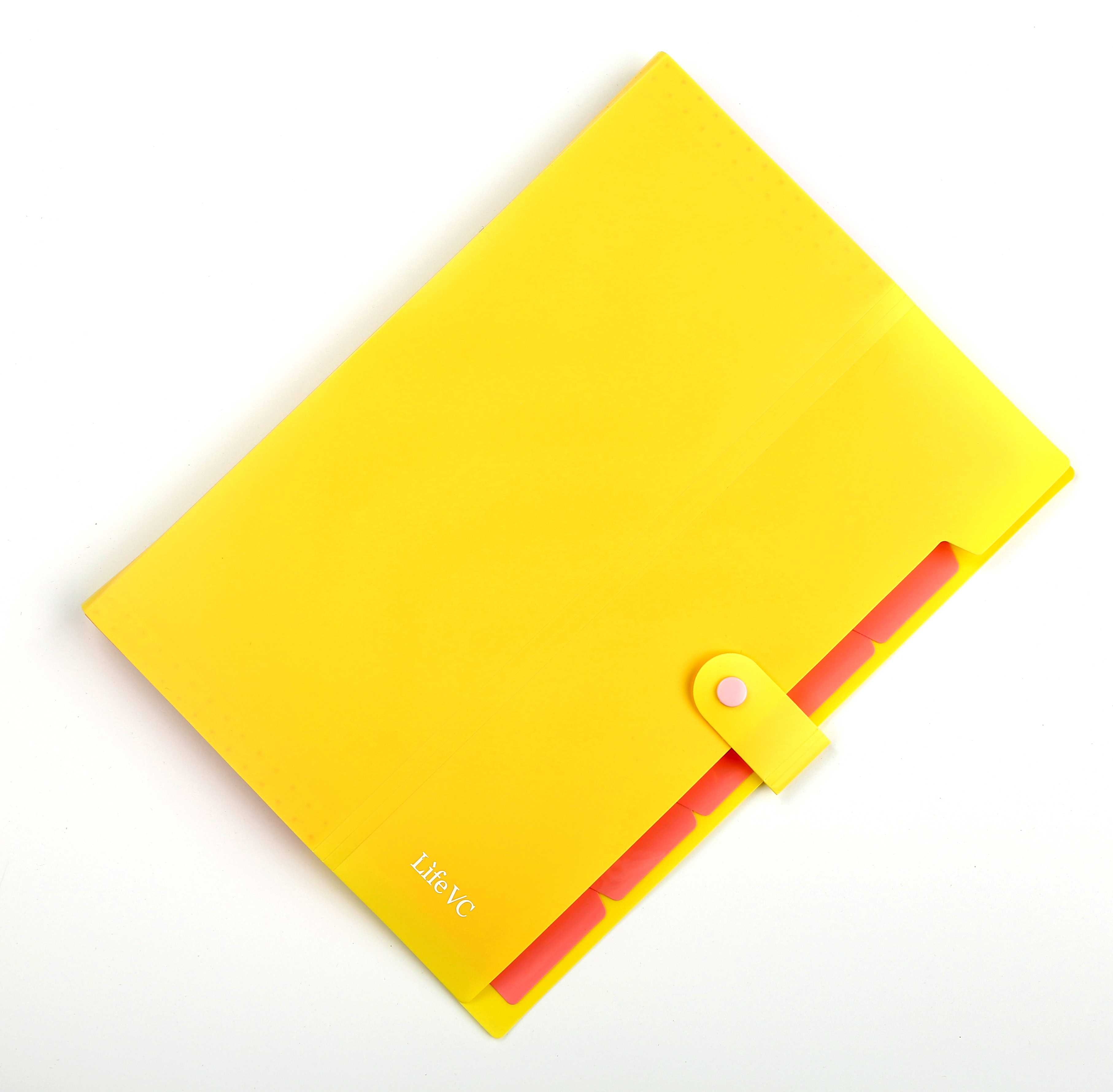 Расширяемая папка для документов Deoi формата А4, органайзер с 8 отделениями и защелкой