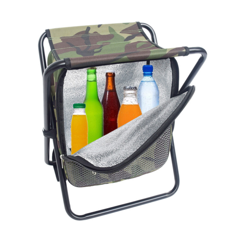 Рыбалка Кемпинг Охота Ice Cooler сумка утепленная рюкзак путешествия открытый многофункциональный складной сиденье стул складной