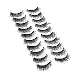 Hot sale popular chemical fiber Handcrafted 3d vendor bulk false eyelashes