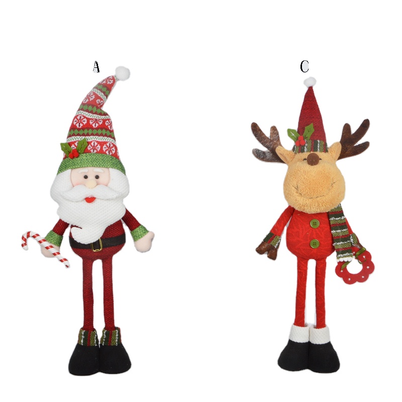 small stuffed santa claus