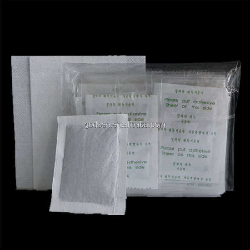 Bamboo detox foot patch with adhesive is the best Chinese natural foot detox pad