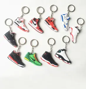 mini jordan shoe keychain