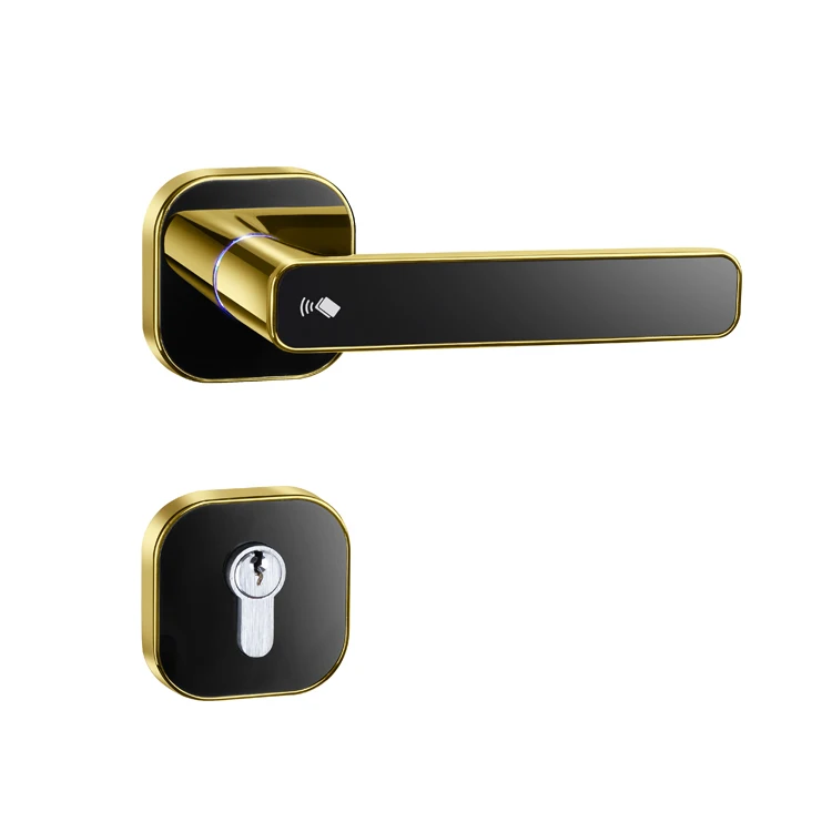 Special cylinder collar design rfid electronic card key hotel door lock