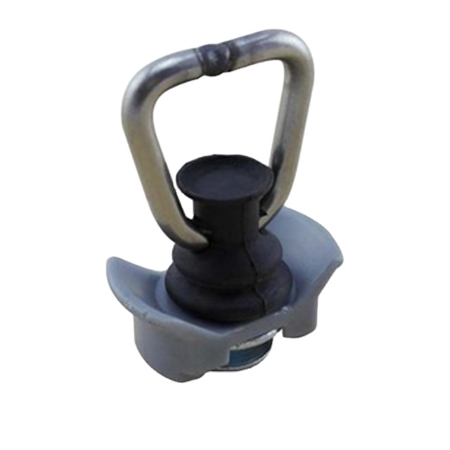 Из нержавеющей стали кольцо в виде буквы D один резьбовое соединение с резиновым основанием