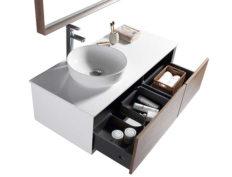 Popular modern bathroom storage 1000mm luxury bathroom vanity unit