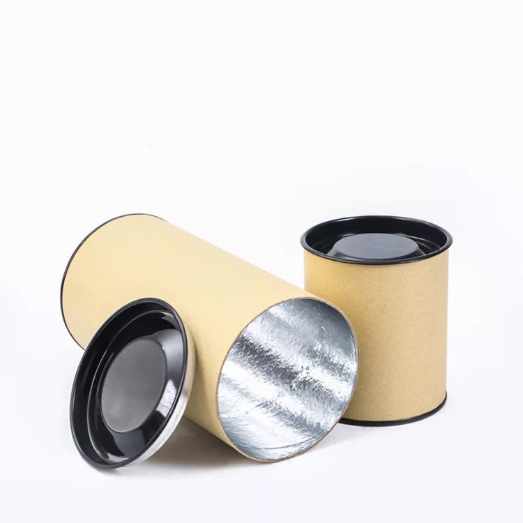 ODM Compostable Paper Packaging , Silkscreen Paper Deodorant Containers