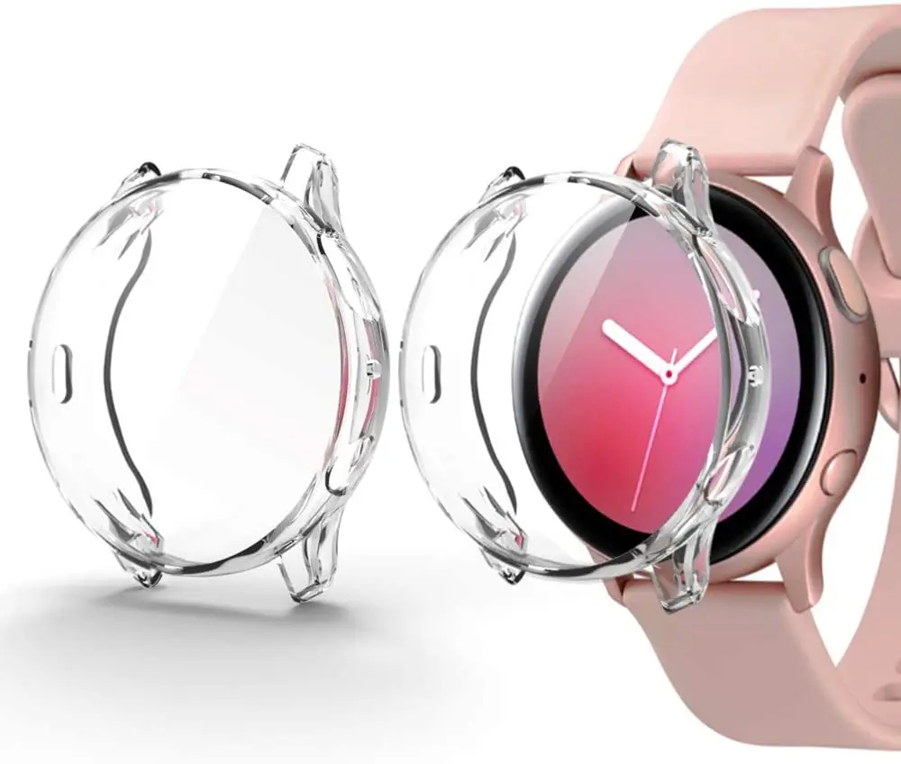Прозрачный чехол из ТПУ для Samsung Active 2 40 44 мм защитный чехол для часов