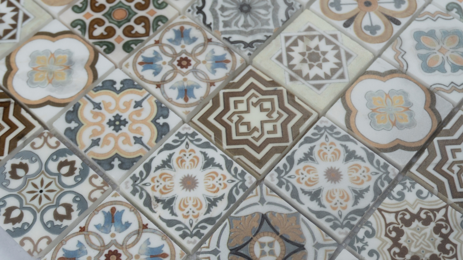 Marble Mosaics Stone Mosaic Inkjet Printing  Artificial Stone Mosaic