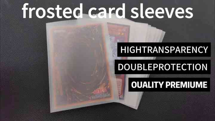 69x94mm Protector Card Sleeves - Clear Plastic Sleeves