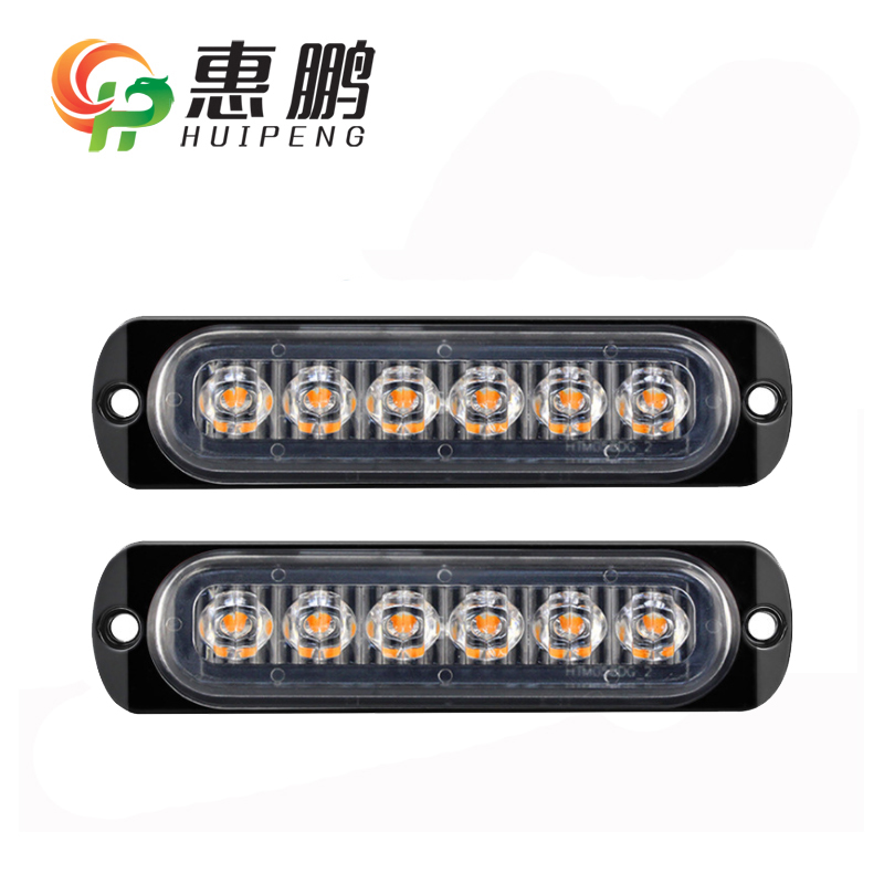 Лидер продаж, грузовики со стробоскопическим освещением 24 В, 12 В, 4 светодиода, 6 светодиодов