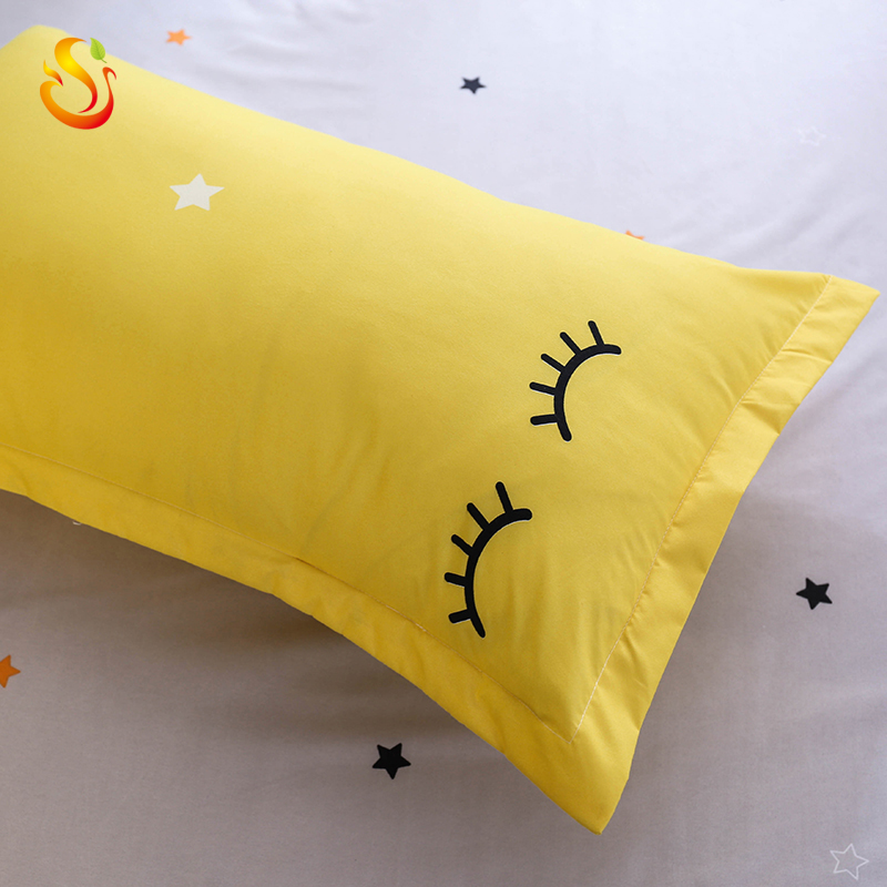 Premium Personality and contracted digital printed polyester bed sheet set