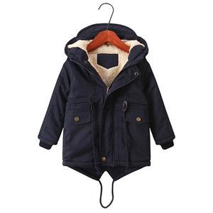 Wholesale boutique children clothing handsome boy winter coat for kids