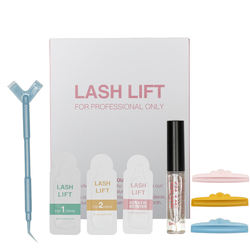 Eyelash lifting eyebrow lamination perm and lash lift tool with private label